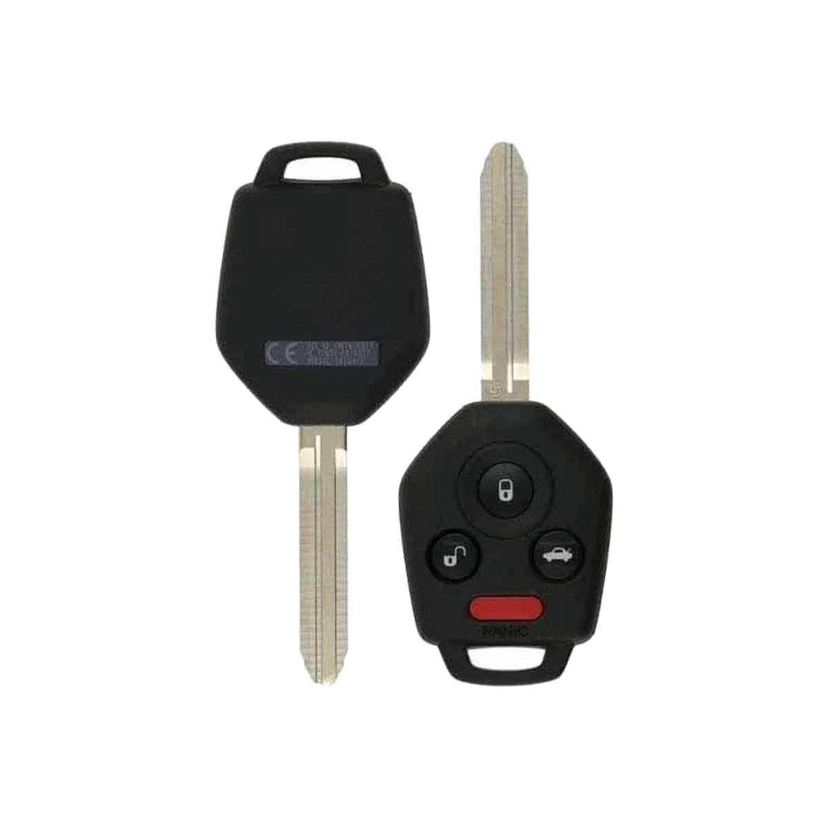 2020-2021 Subaru WRX 4-Button Remote Key Gray Interior Board CWTWB1U811 Subaru G Chip PN: 57497-VA330 - Recase, no-logo shell