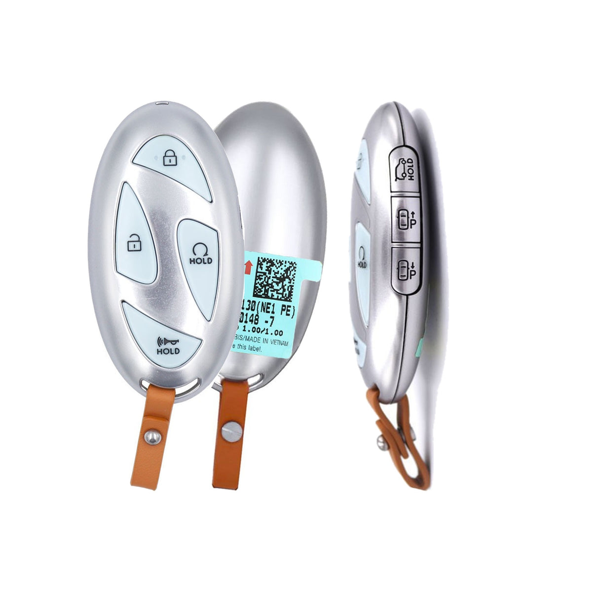 2024-2026 Hyundai Ioniq 5 7-Button Smart Key PN: 95440-GI130 TQ8-FOB-4FA2U44 - Brand New, side buttons shown
