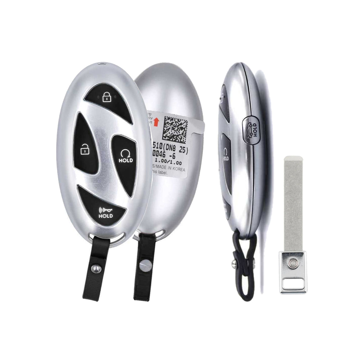 2024-2026 Hyundai Sonata 5-Button Smart Key TQ8-FOB-4F89U44 PN: 95440-L1510 - front, back, side buttons and emergency key