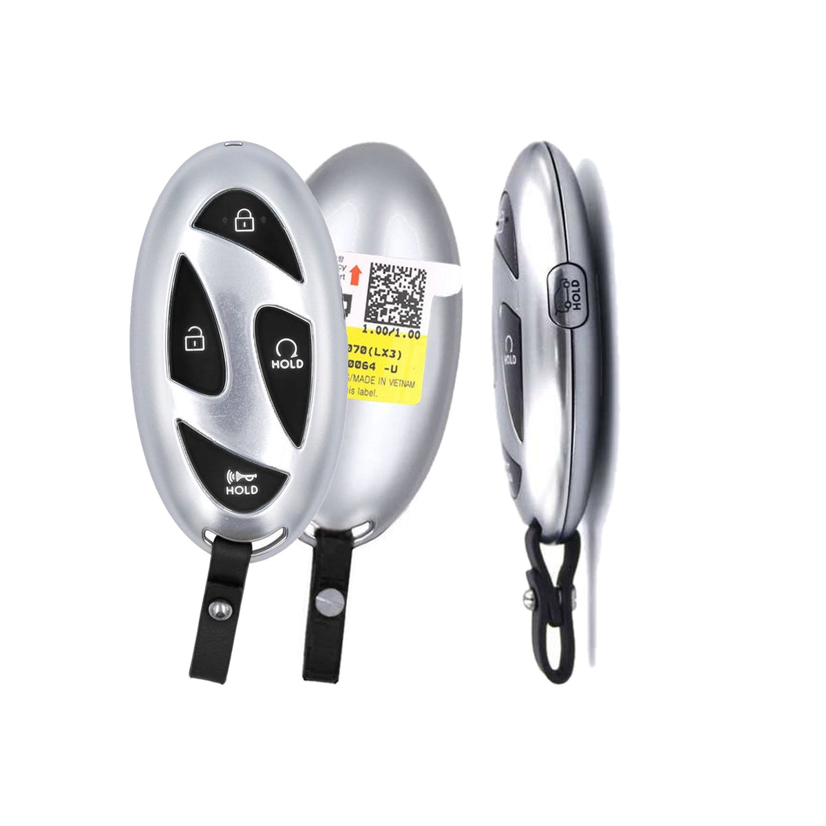 2025-2026 Hyundai Palisade Smart Key 5-Button-Hatch Remote Start TQ8-FOB-4FA2U44 PN: 95440-P9070 - Brand New, side buttons shown