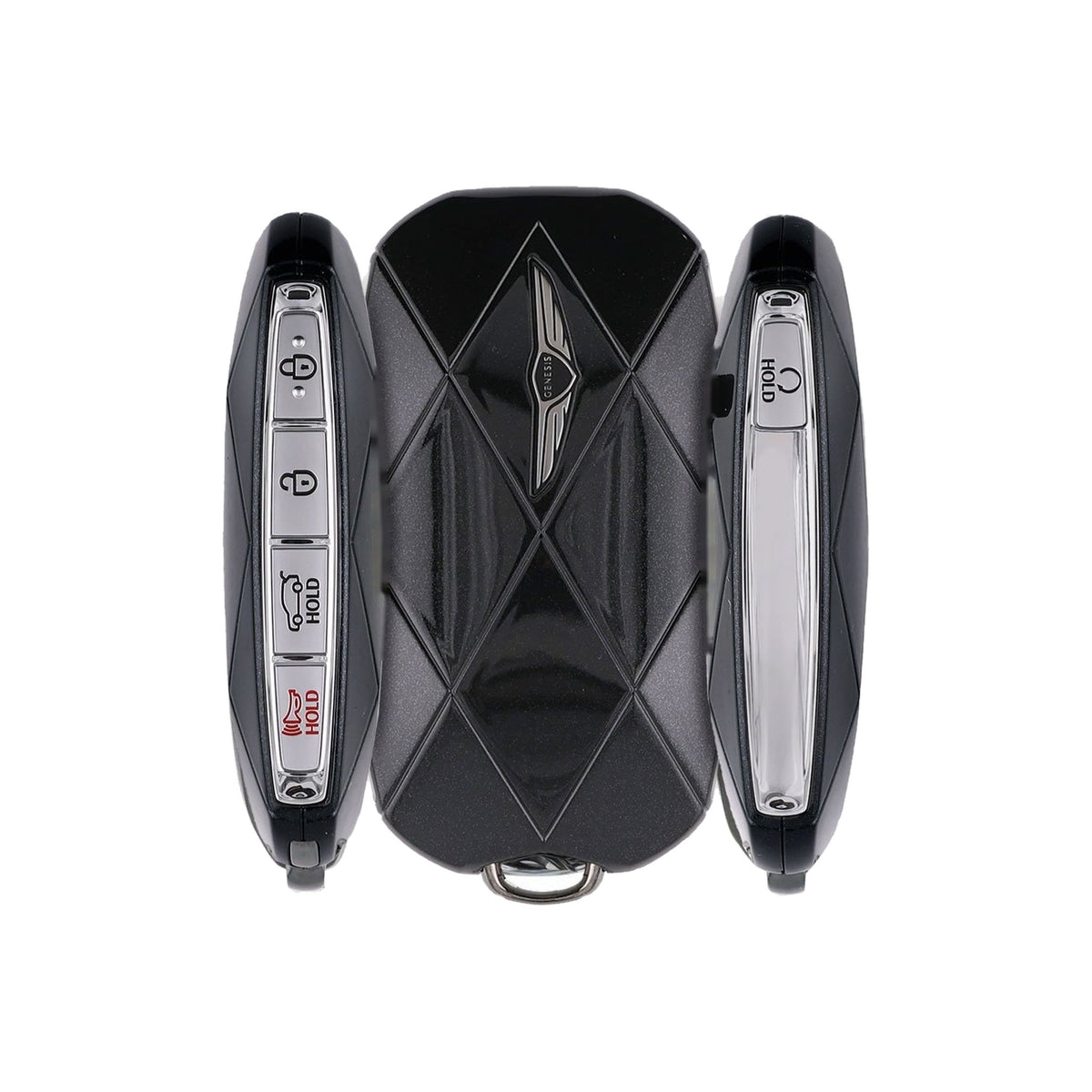 2024-2026 Genesis GV80 5-Button Smart Key PN: 95440-T6DA0 TQ8-FOB-4F75M44 - Brand New, side buttons shown