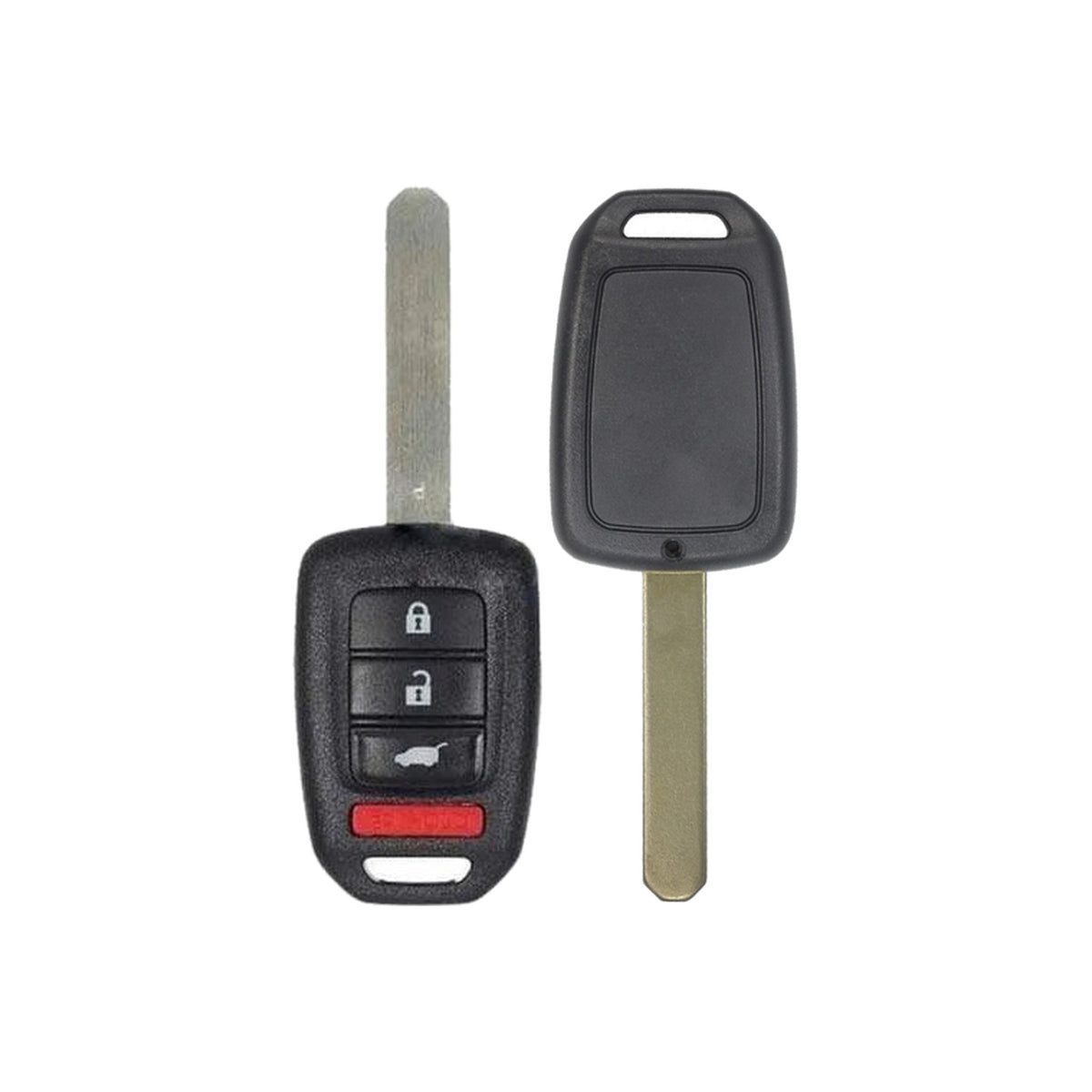 2014-2022 Honda CR-V HR-V 4-Button Remote Head Key W/ Hatch MLBHLIK6-1T 315 MHz - Recase, no-logo shell