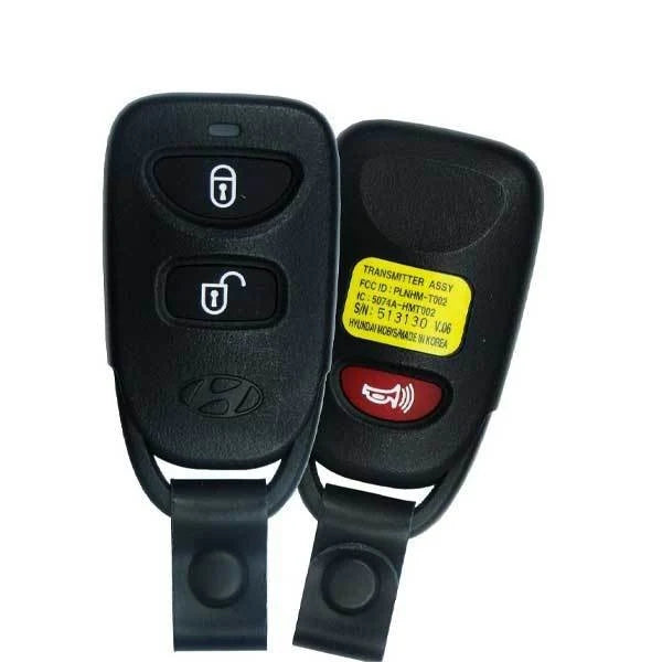 2005-2011 Hyundai Accent / Santa Fe / 3B Keyless Entry Remote / PN: 95430-1E011 / 95430-1E000 / PLNHM-T002 / OEM REFURB