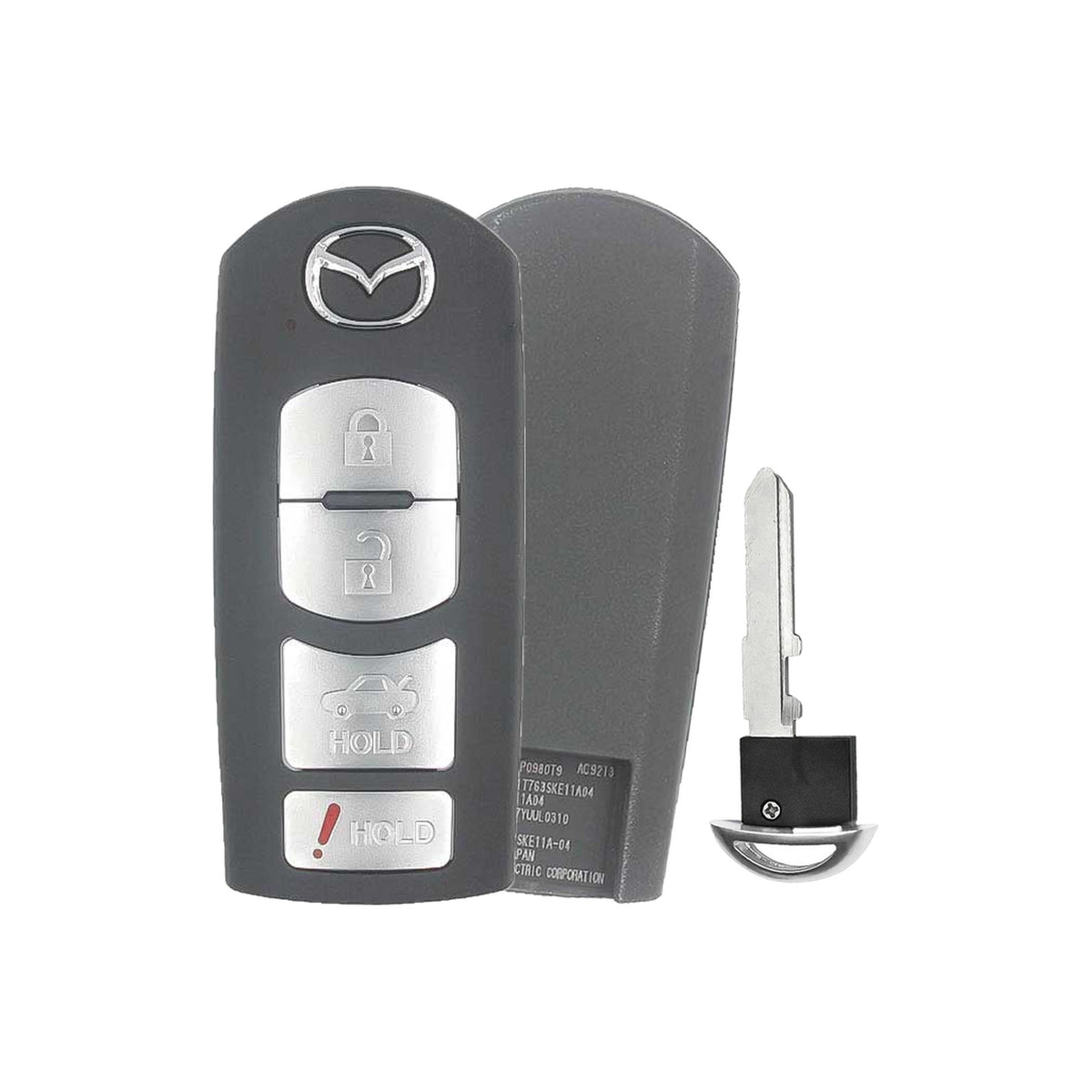 2009-2015 Mazda MX-5 Miata | 4-Button Smart Key