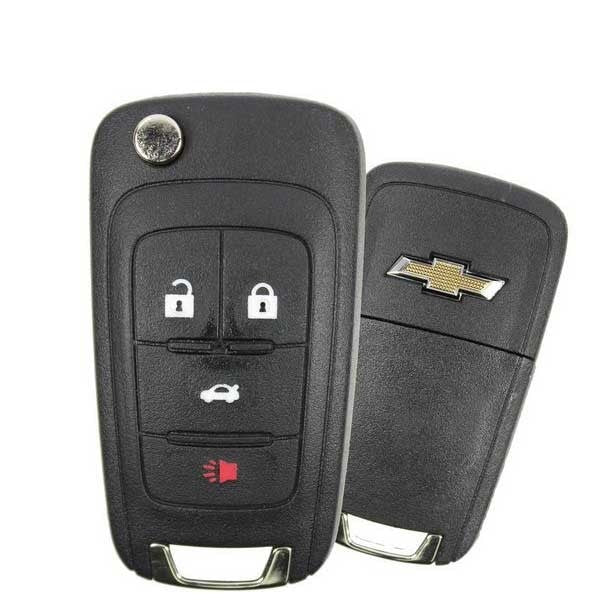 2010-2021 Buick / Chevrolet / 4-Button Remote Flip Key / PN: 5912543 / OHT01060512 / OEM REFURB