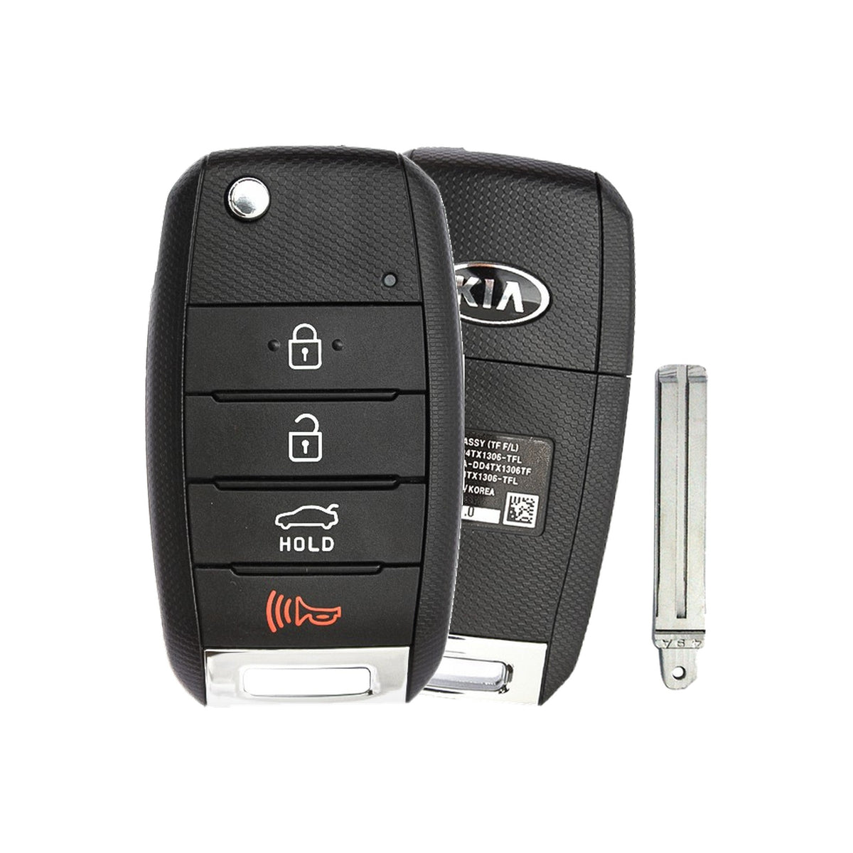 2014-2015 Kia Optima | 4-Button Flip Key - Refurbished