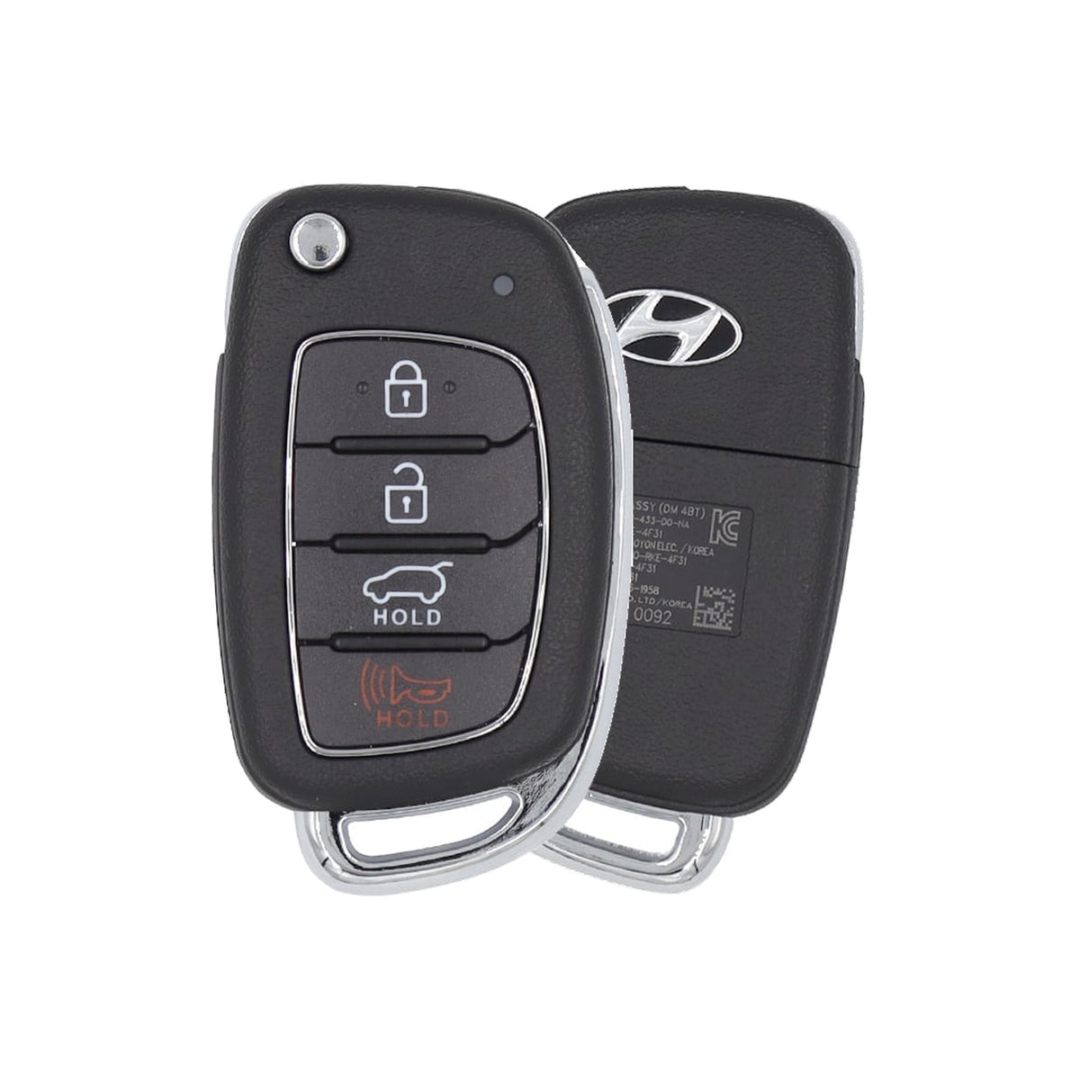 2015-2019 Hyundai Santa Fe 4-Button Remote Key - Brand New