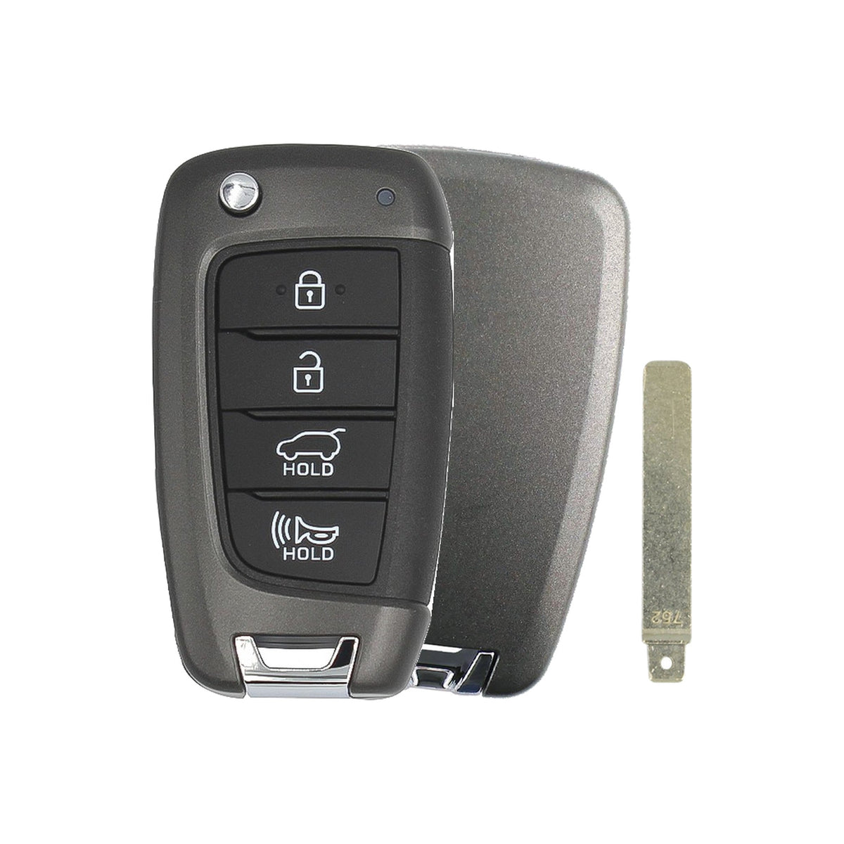 2017-2019 Hyundai Elantra GT | 4-Button Flip Key - Recase
