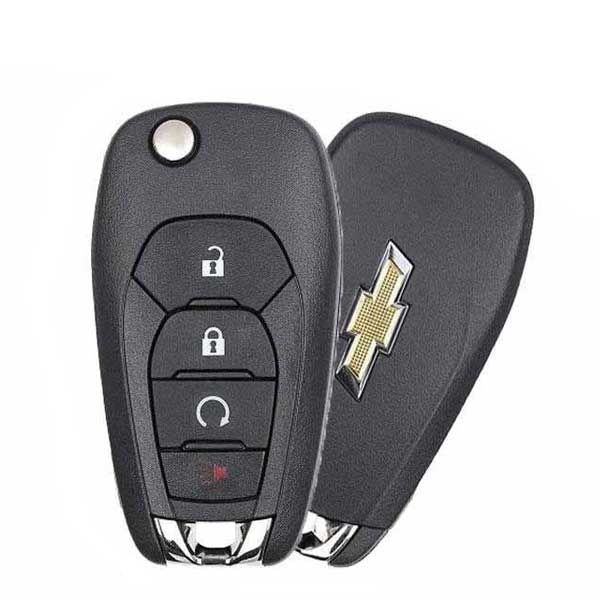 2019-2026 Chevrolet Cruze XL8 / Trailblazer / Trax / 4-Button Flip Key / PN: 13530746 / LXP-T004 / 433 MHz / OEM REFURB