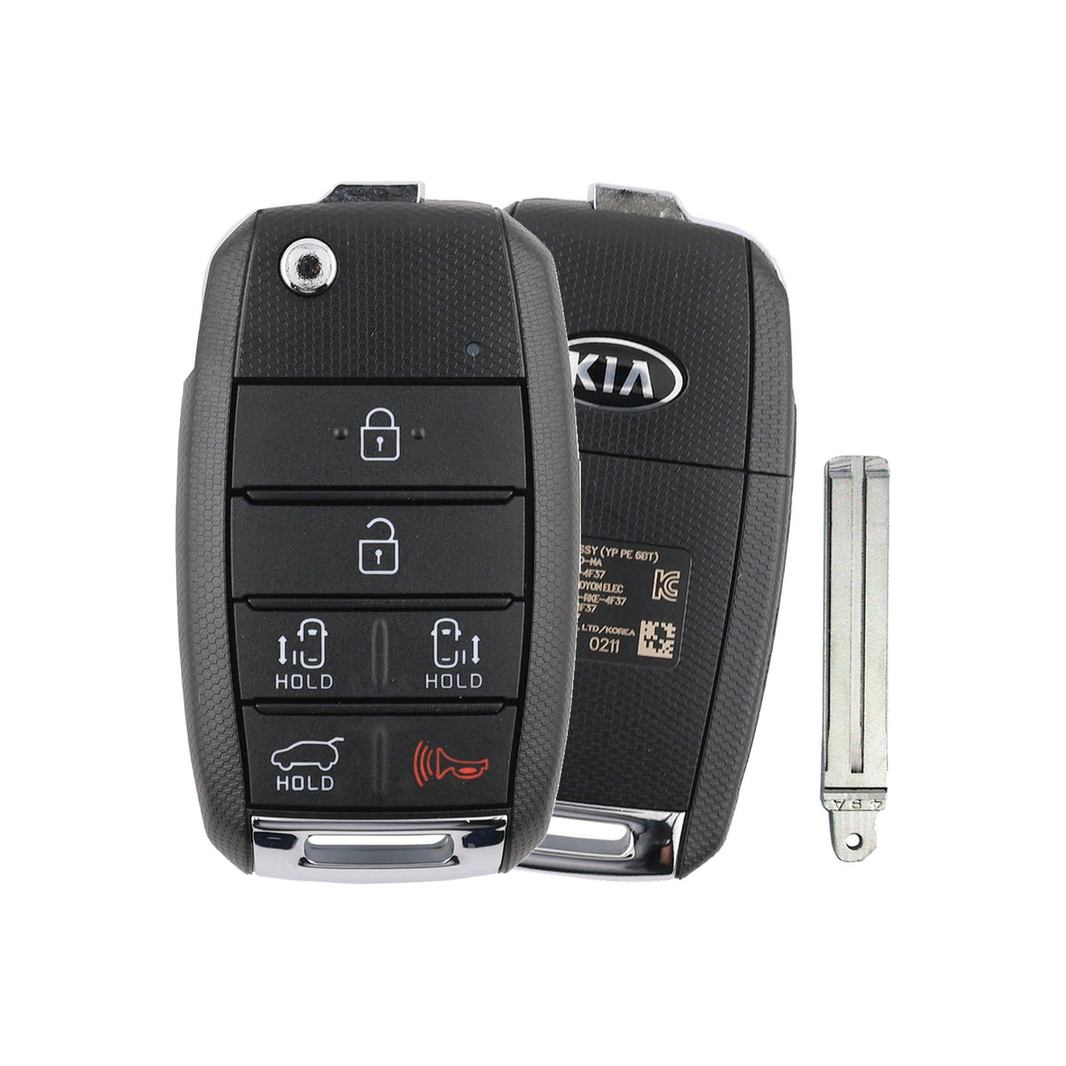 2019-2021 Kia Sedona | 6-Button Flip Key - Refurbished