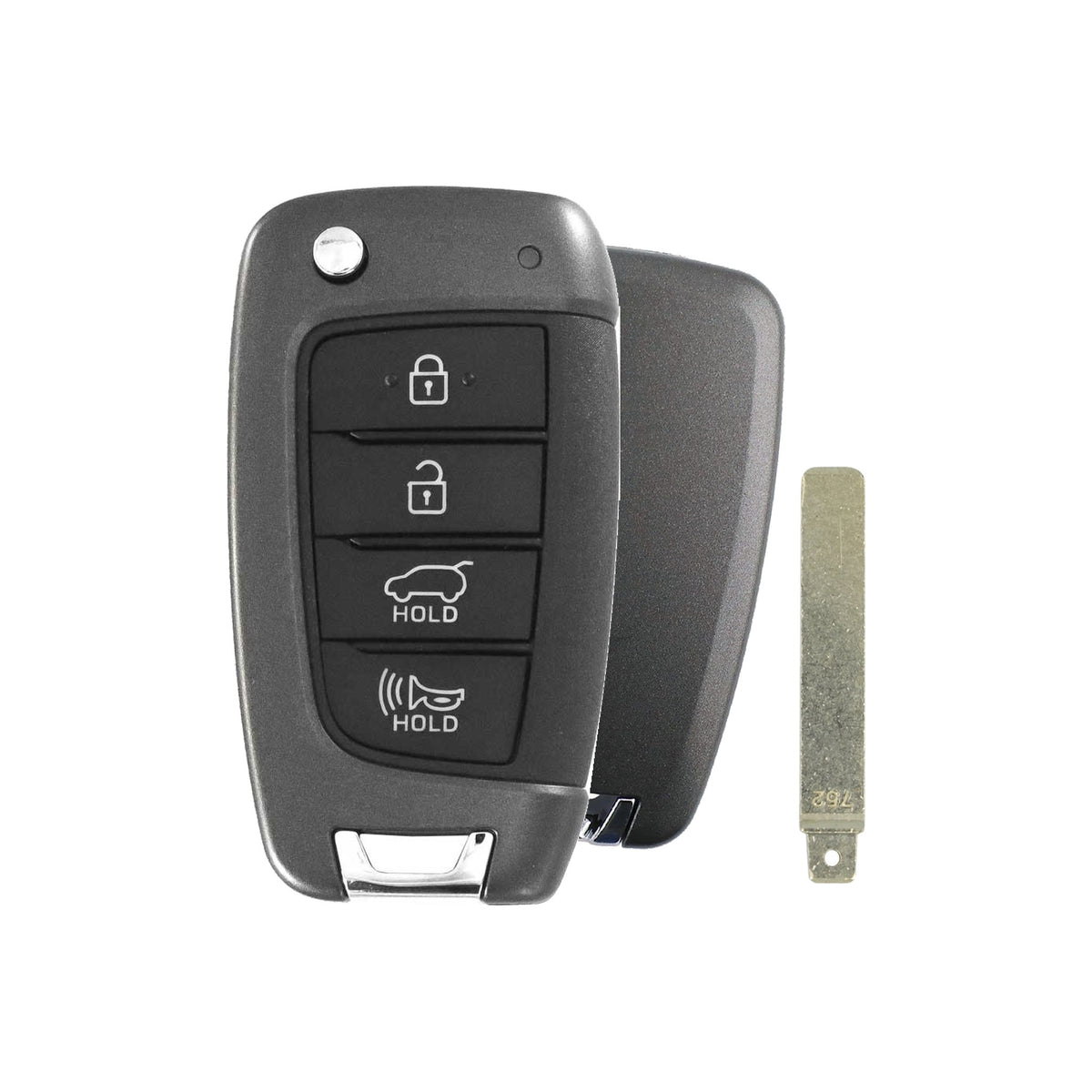 2021-2022 Hyundai Tucson | 4-Button Flip Key - Recase