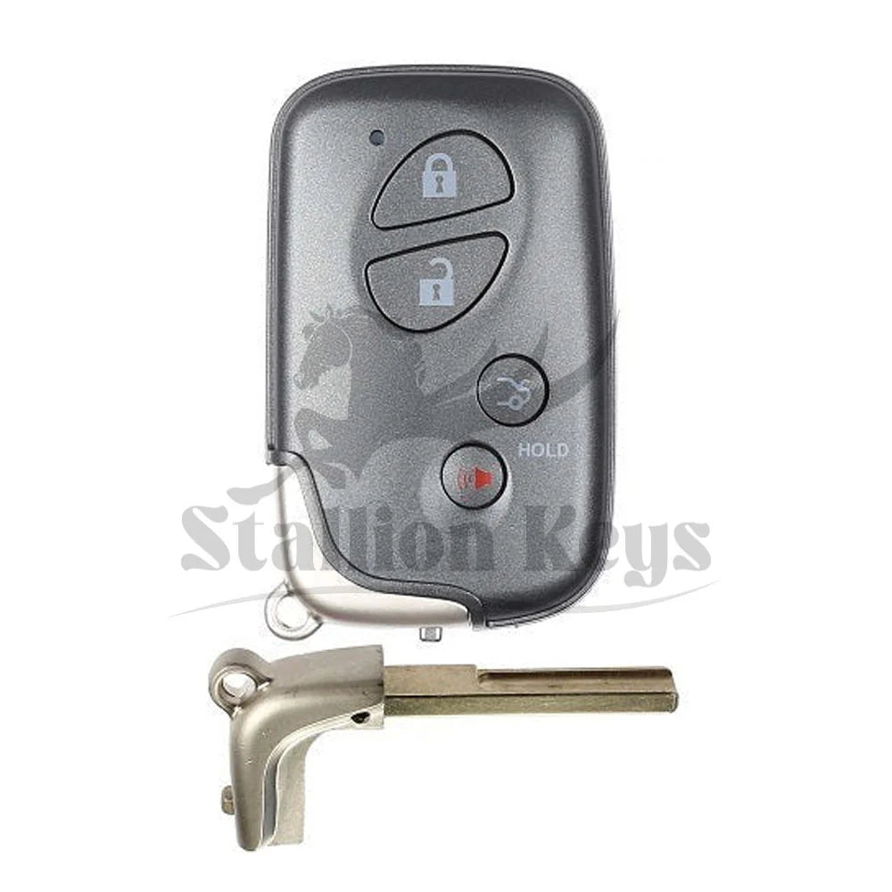 2011-2014 Lexus ES350 / ISC / ISF / 4-Button Smart Key w/ Trunk / PN: 89904-30C60 / HYQ14AEM / AFTERMARKET