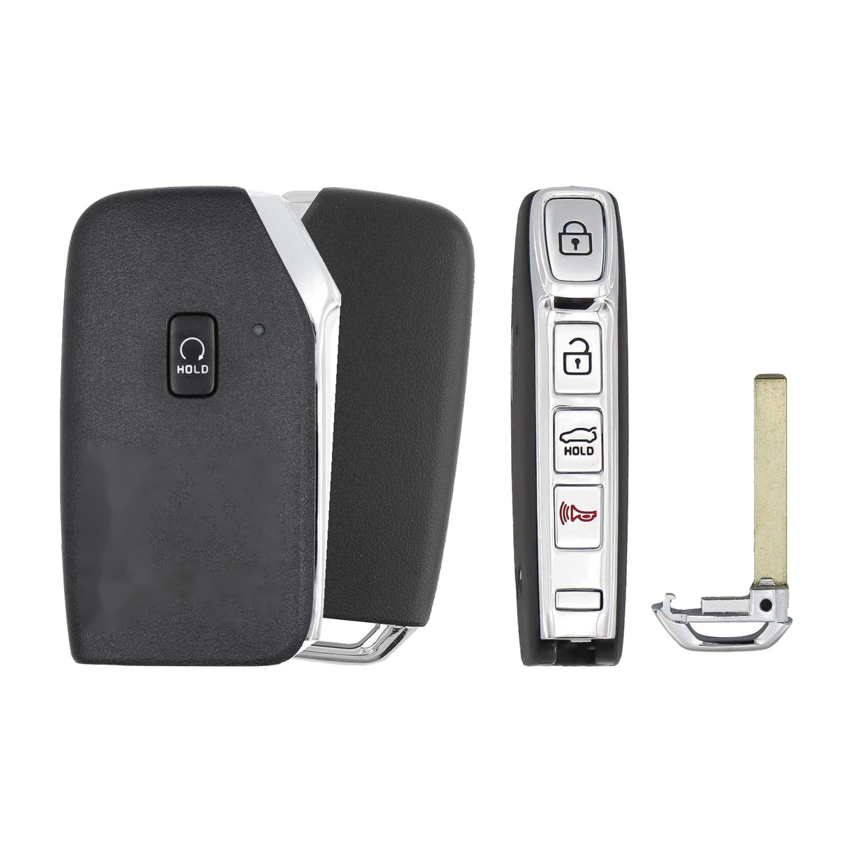 2022-2024 Kia K5 5-Button Smart Key PN: 95440-L3430 CQOFD00790 - front, back, side buttons and emergency key