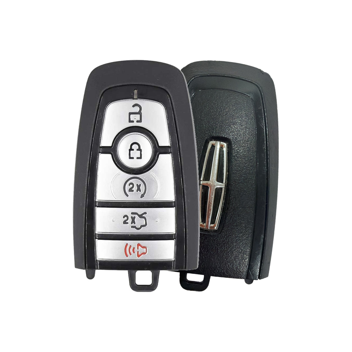 2017-2023 Ford 5-Button Smart Key PN: 5929500 PEPS M3N-A2C931426 902 MHz - Brand New, side buttons shown