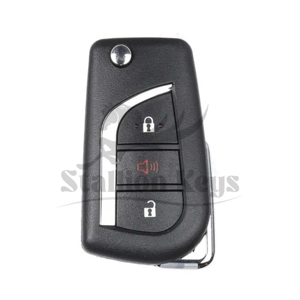 2019-2025 Toyota RAV4 / 3-Button Remote Flip Key / PN: 89070-0R300 / GQ4-73T / H CHIP / AFTERMARKET