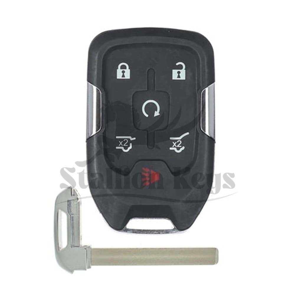2014-2020 Chevrolet Tahoe / GMC Sierra / Yukon / / 6-Button Smart Key / PN: 13580804 / HYQ1AA / 315 MHz / AFTERMARKET
