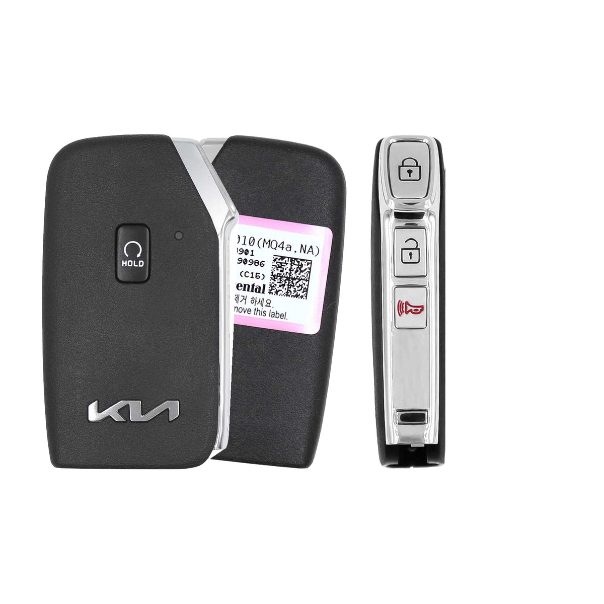 2021-2023 Kia Sorento 4-Button Smart Key PN: 95440-R5010 SY5MQ4AFGE04 - Brand New, side buttons shown