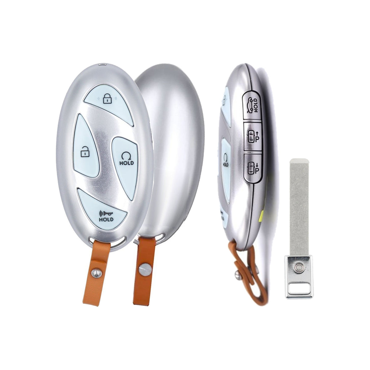 2022-2025 Hyundai Ioniq 6 7-Button Smart Key PN: 95440-KL200 NYOMBEC7FOB2208 - front, back, side buttons and emergency key