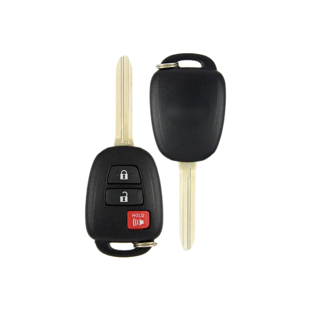 2021-2022 Toyota Tacoma 3-Button Remote Head Key PN: 89070-04060 HYQ12BGG H Chip - Recase, no-logo shell