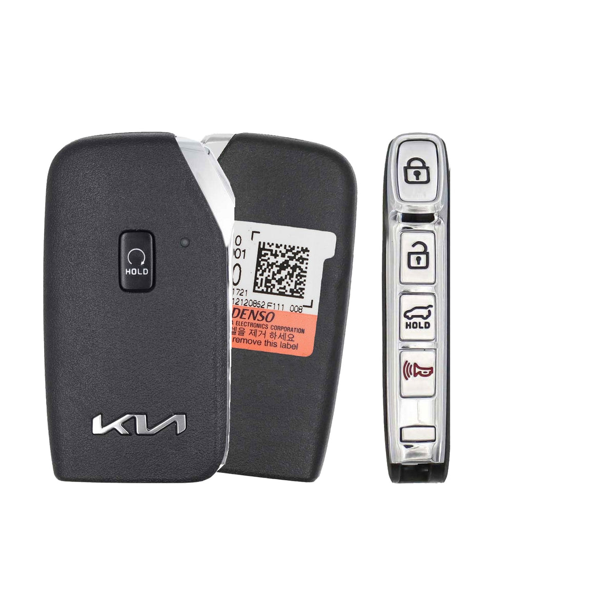 2024-2025 Kia EV6 Smart Key 5-Button Hatch Remote Start PN: 95440-CV001 CQOFD00790 - Brand New, side buttons shown