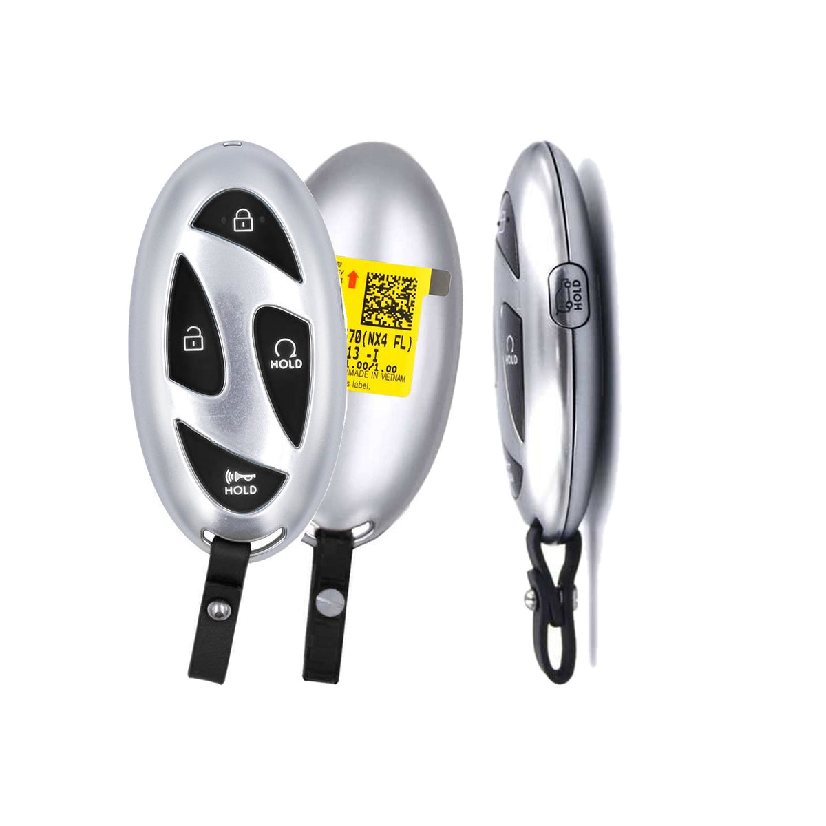 2024-2026 Hyundai Tucson 5-Button Smart Key PN: 95440-N9570 TQ8-FOB-4F61M43 - Brand New, side buttons shown