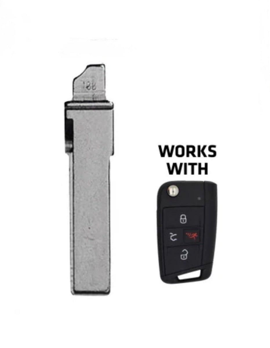 Volkswagen Golf Remote Flip Key Blade HU66