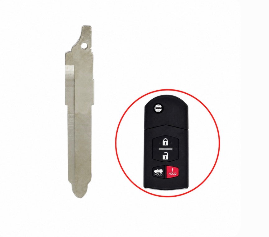 Mazda Flip Key Blade MZ24 G2YA-76-2GXB
