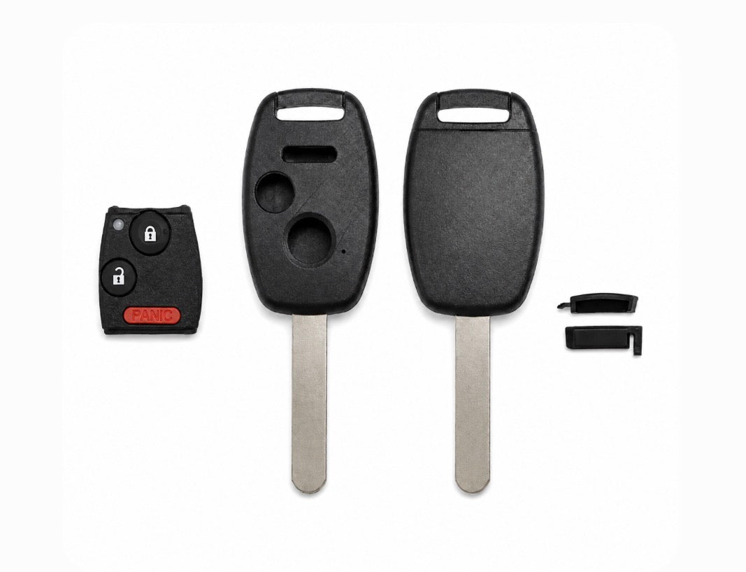 GTL - Honda 3-Button Remote Key Shell with Pad