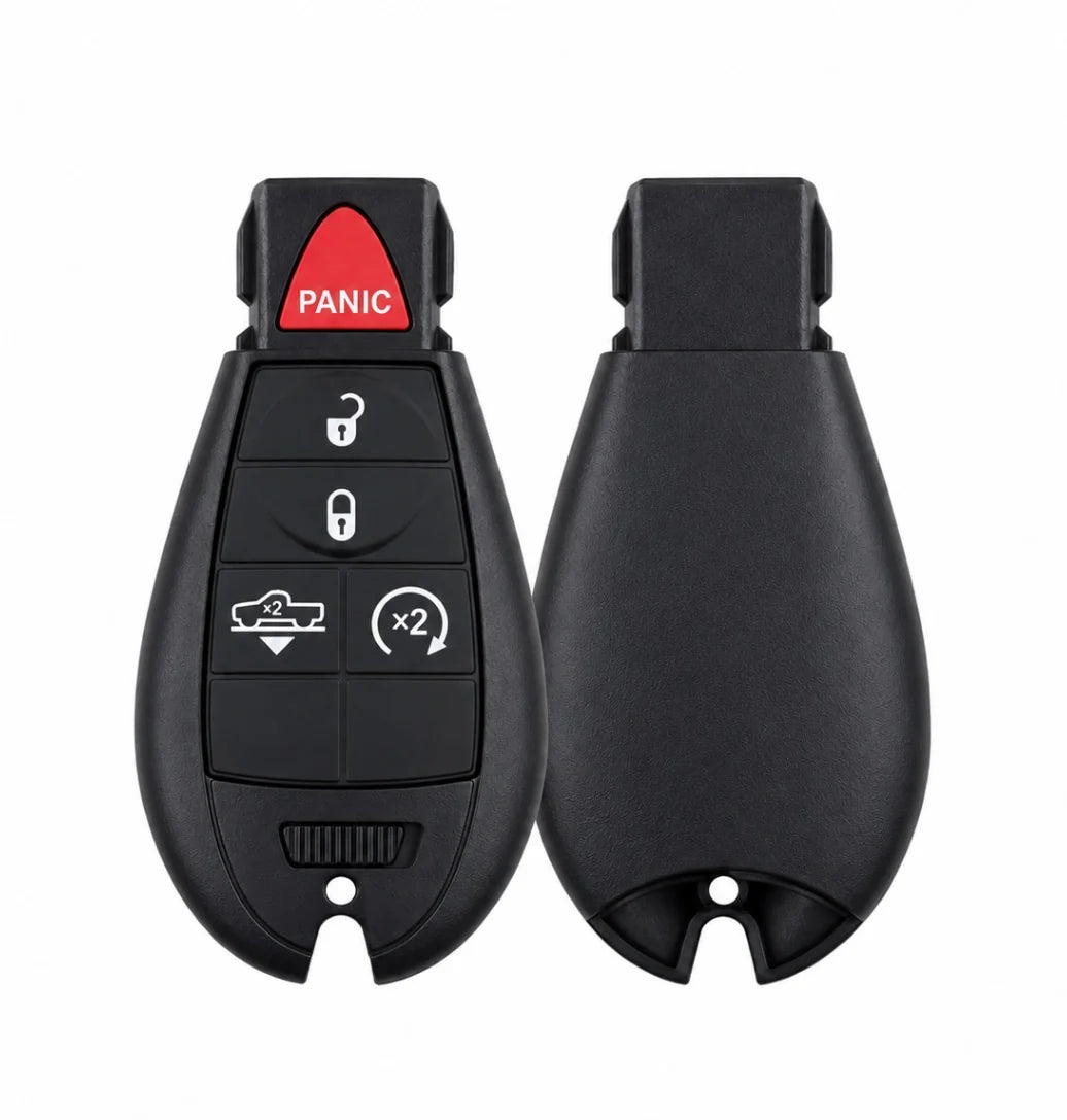 2013-2024 RAM 1500 | 5-Button Fobik Key | PN: 68159655AG | GQ4-53T | ID46 | Aftermarket