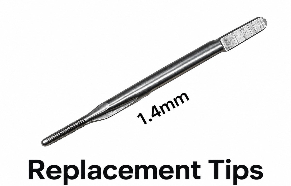 Replacement Tips for Honda/Acura Ignition Roll-Pin Removal Kit | 1.2mm or 1.4mm