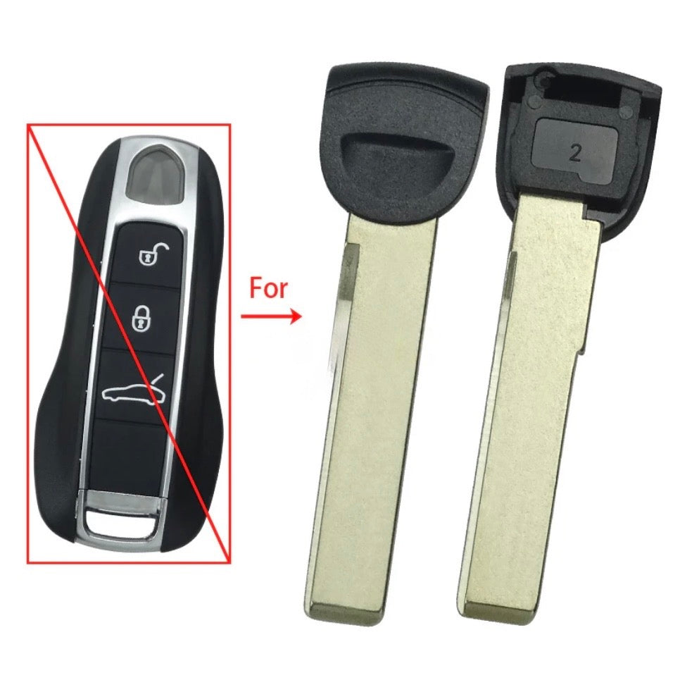 2019-2025 Porsche / Emergency Key Blade / HU162 / AFTERMARKET