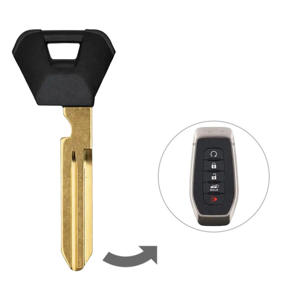 2025 Infiniti QX60 QX80 Smart Key Emergency Blade H0564-7JA0A