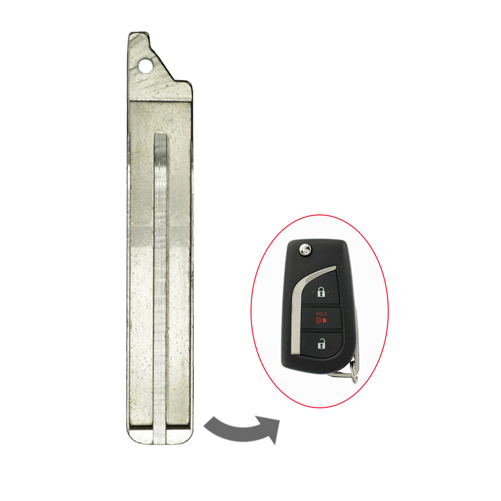 Toyota CHR, Scion tC Flip Key Blade TOY49