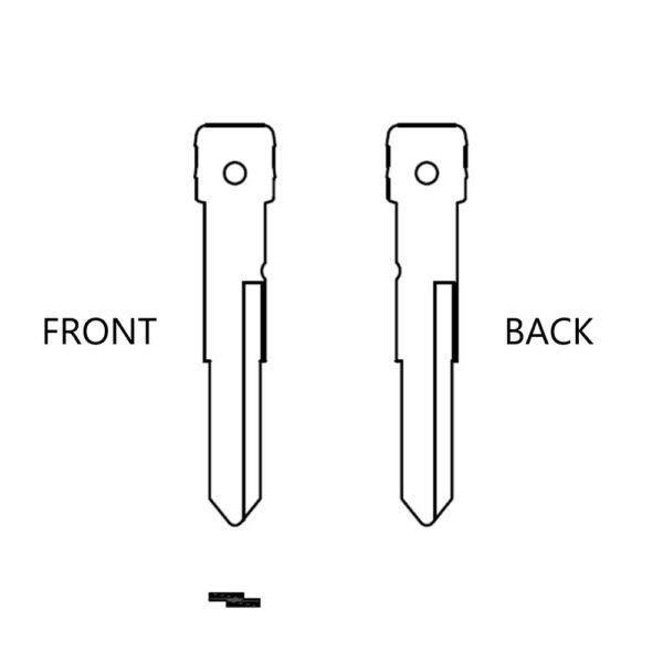 MFK - YA02 Yamaha | Multi - Function Key Blade for Motorcycle (10-PACK)