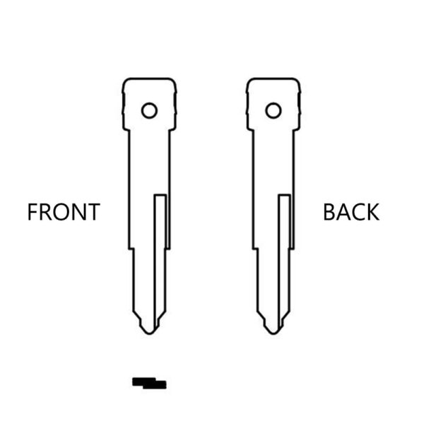 MFK - SYM SYM02 / MULTI – FUNCTION KEY BLADE FOR MOTORCYCLE (10-PACK)