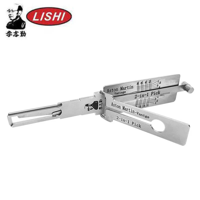 ORIGINAL LISHI - ASTON MARTIN-VANTAGE / 8-Cut / Door Lock Only / 2-in-1 Pick & Decoder / AG