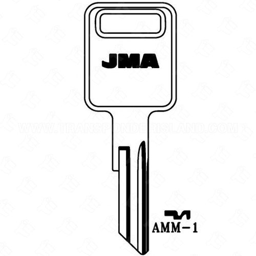 JMA International Truck AMM-1 1584 Metal Key Blank