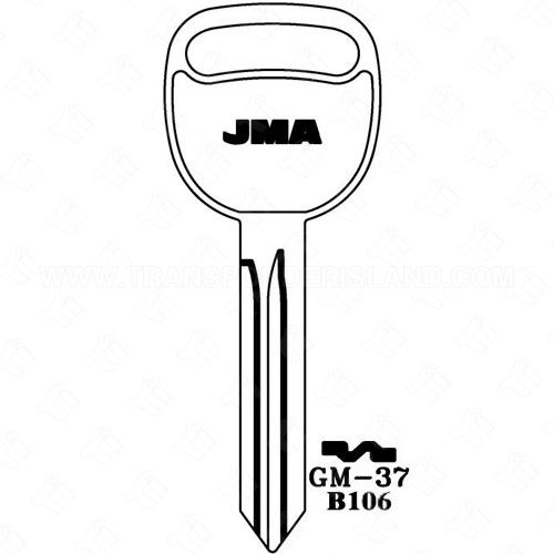 JMA GM B106 Metal Key Blank