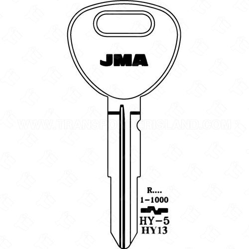 JMA Hyundai HY13/X235 Metal Key Blank