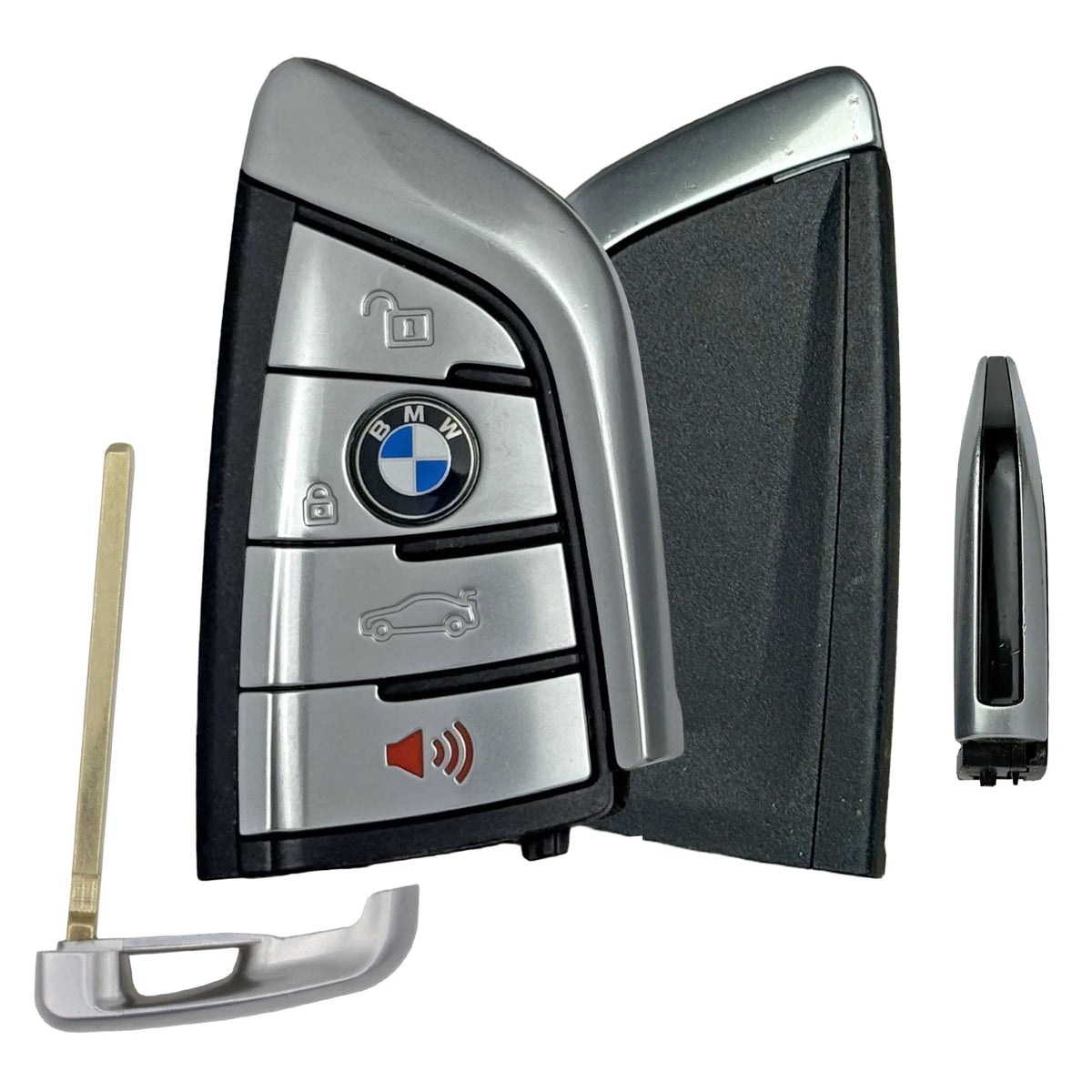 BMW BDC2-BDC3 4-button smart key, silver