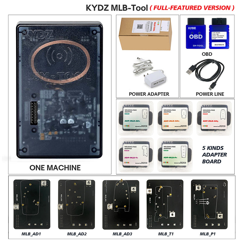 KYDZ MLB Tool Key Programmer for VW Audi Porsche Lamborghini Bentley