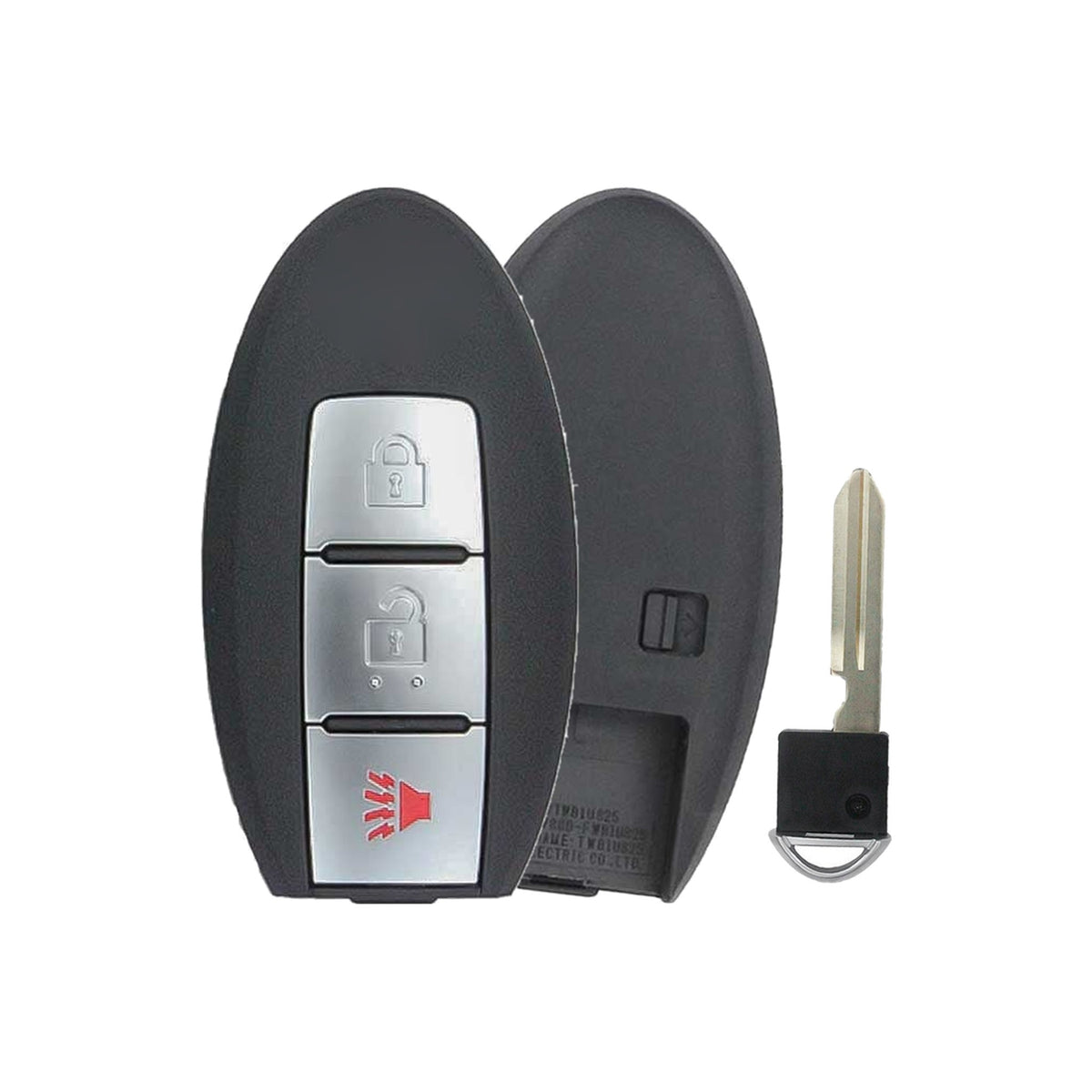 2009-2022 Nissan Armada Cube 3-Button Smart Key 285E3-1LK0D CWTWB1U773 CWTWB1U825 - Recase (no logo)