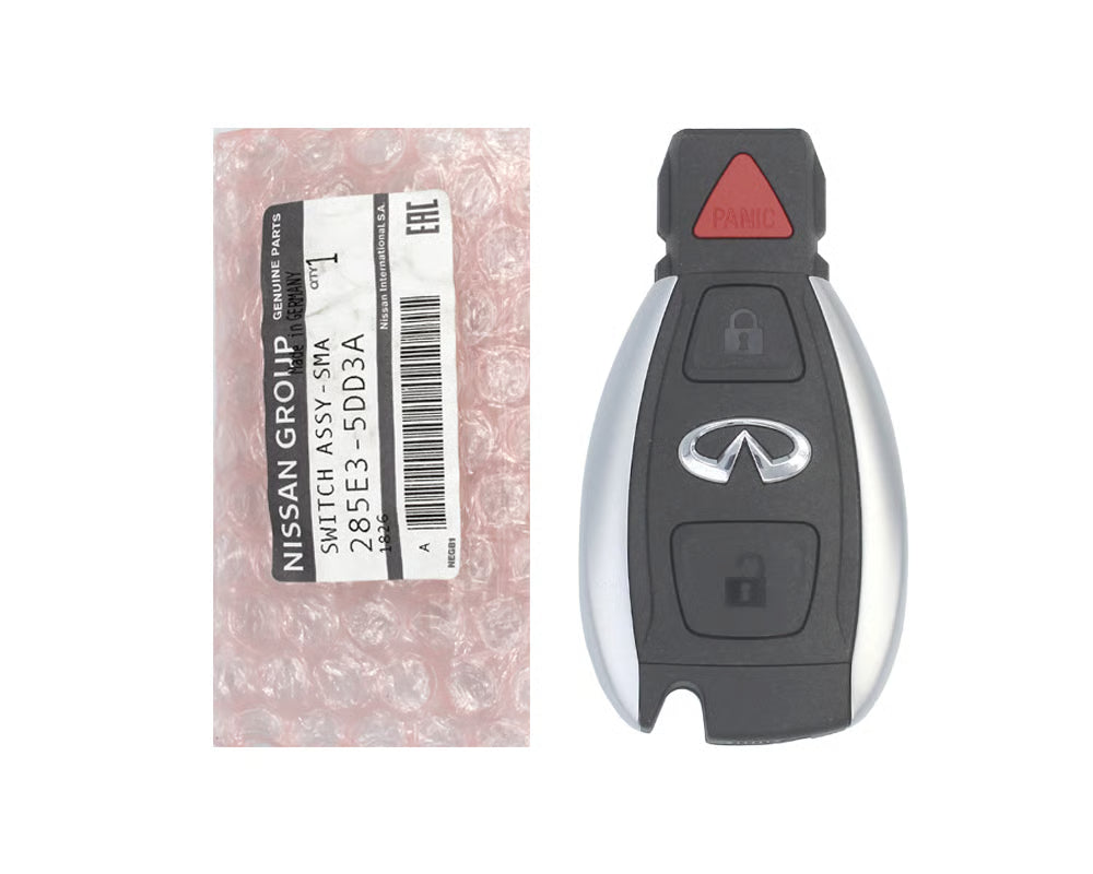2017-2019 Infiniti QX30 / 3-Button Smart Key / PN: 285E3-5DD3A / IYZDC12K / OEM NEW