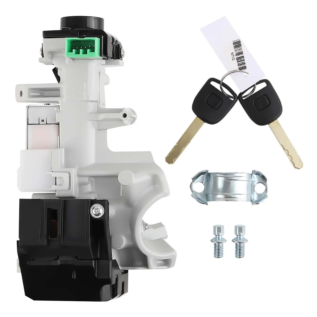 Honda Accord CR-V Civic Odyssey Ignition Switch Cylinder Lock Trans+2 Key Shells and Chip ID46 | Aftermarket