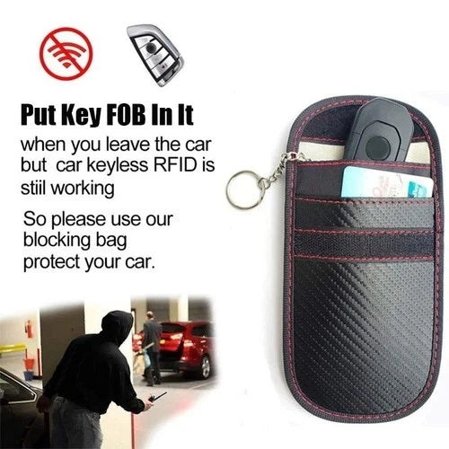 GTL - Faraday Bag for Key Fob Car RFID Signal Blocking Pouch Protector Anti-theft