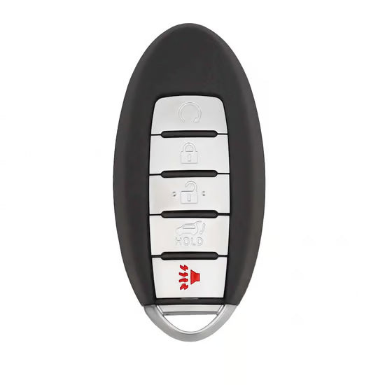 2017-2020 Nissan Rogue / 5-Button Smart Key / PN: 285E3-6FL7A / S180144110 / KR5S180144106 / AFTERMARKET