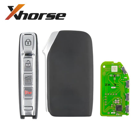 Xhorse - XZKA82EN - Hyundai / Kia Smart Key 4 Buttons PCB Board with SHELL for VVDI Key Tool