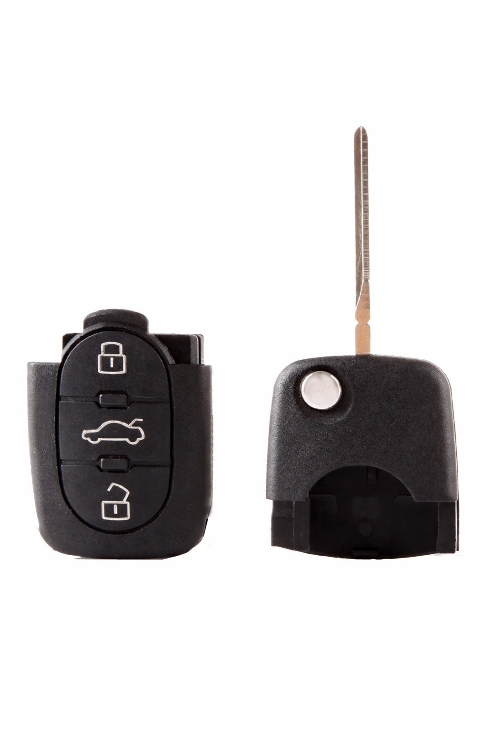 1998-2005 Audi / Volkswagen / 4-Button Flip Key SHELL (No Chip) / AFTERMARKET