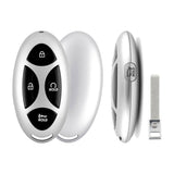 2024-2025 Hyundai Santa Cruz  5-Button Smart Key  PN: 95440-K5500  FCC: TQ8-FOB-4F61M43 - front, back, side buttons and emergency key