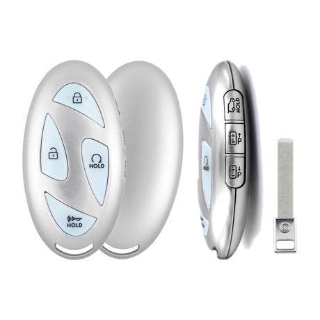 2023-2025 Hyundai Kona  7-Button Smart Key  PN: 95440-BF200  TQ8-FOB-4F61M43 - front, back, side buttons and emergency key